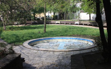 Látványos belvárosi park épül Debrecenben a városrehabilitáció keretén belül